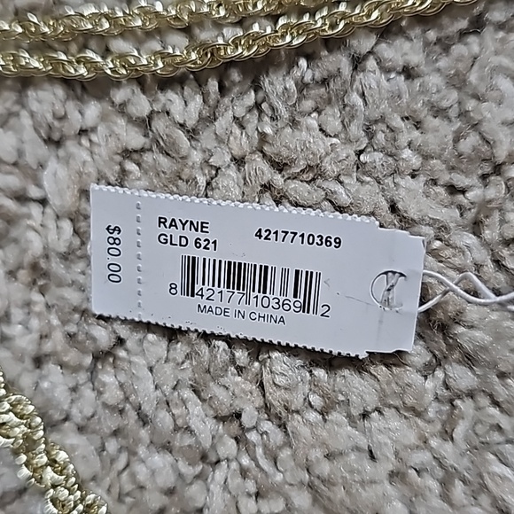 Kendra Scott Rayne Tassel Red Howlite Pendant Gold Necklace 1239 - Picture 3 of 4